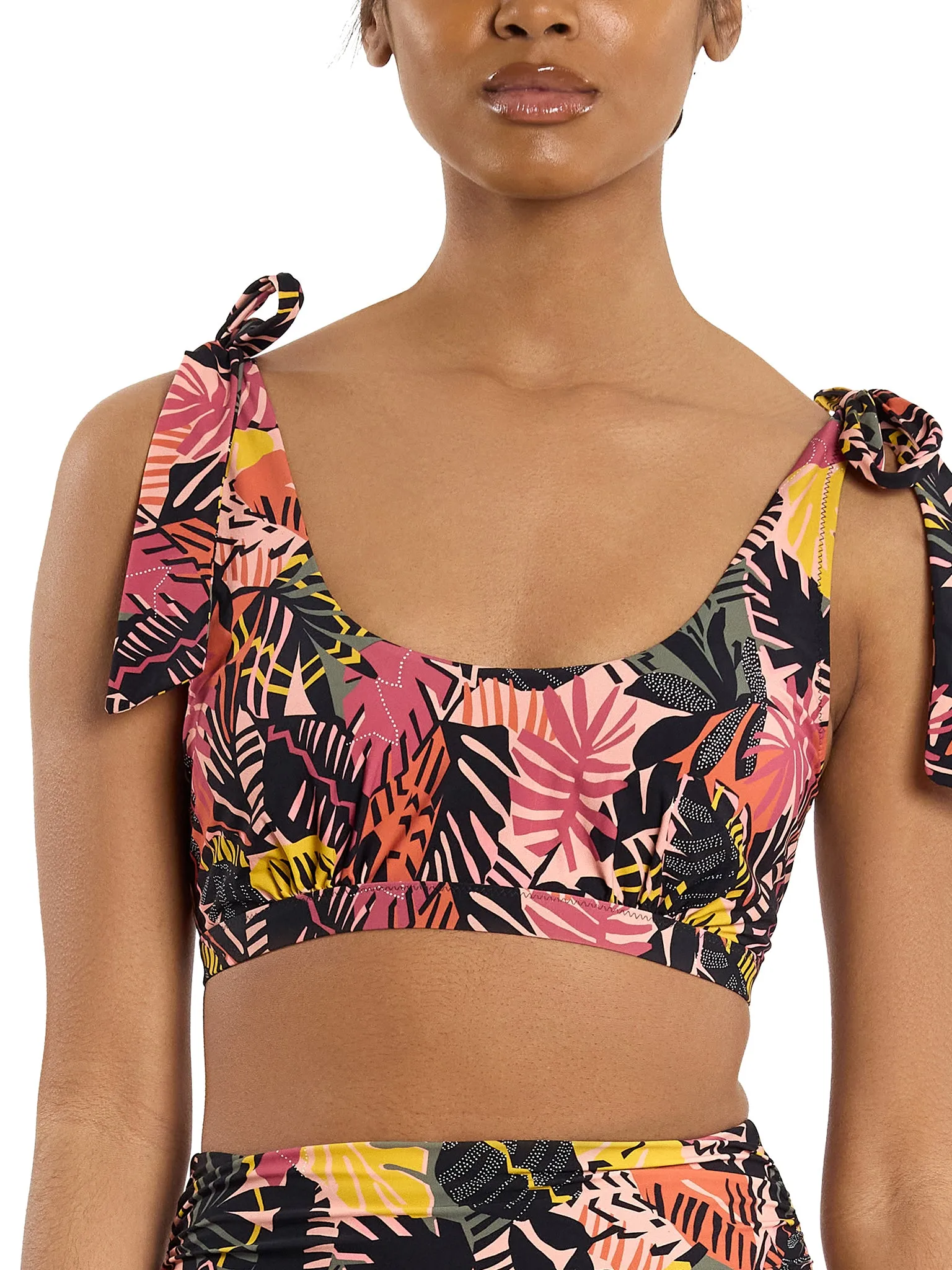 Scoop Neck Swim Top Palm Springs