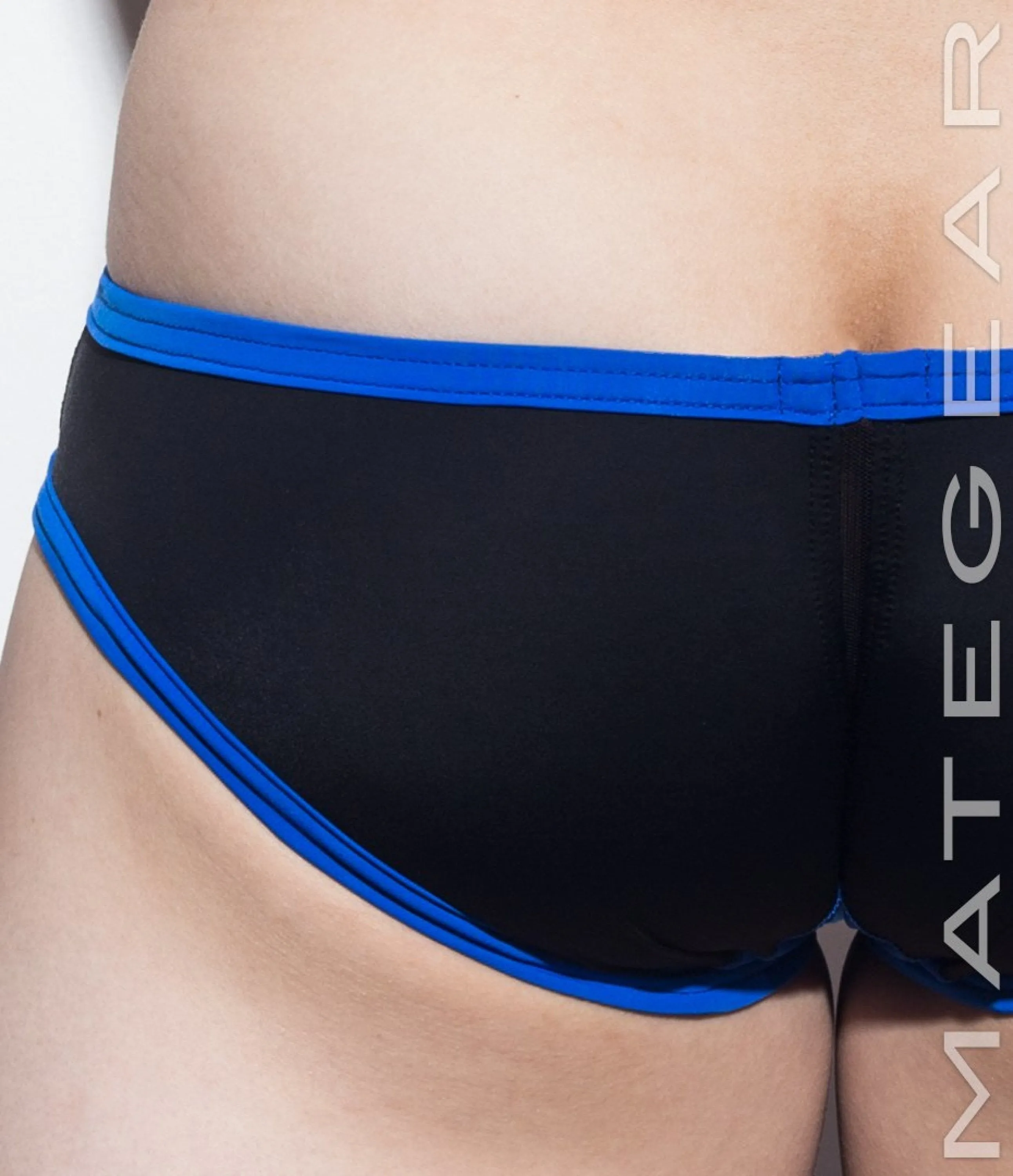 Sexy Men's Swimwear Xpression Mini Swim Squarecut - Ran Kwang VI (Flat Front / Reduced Sides)