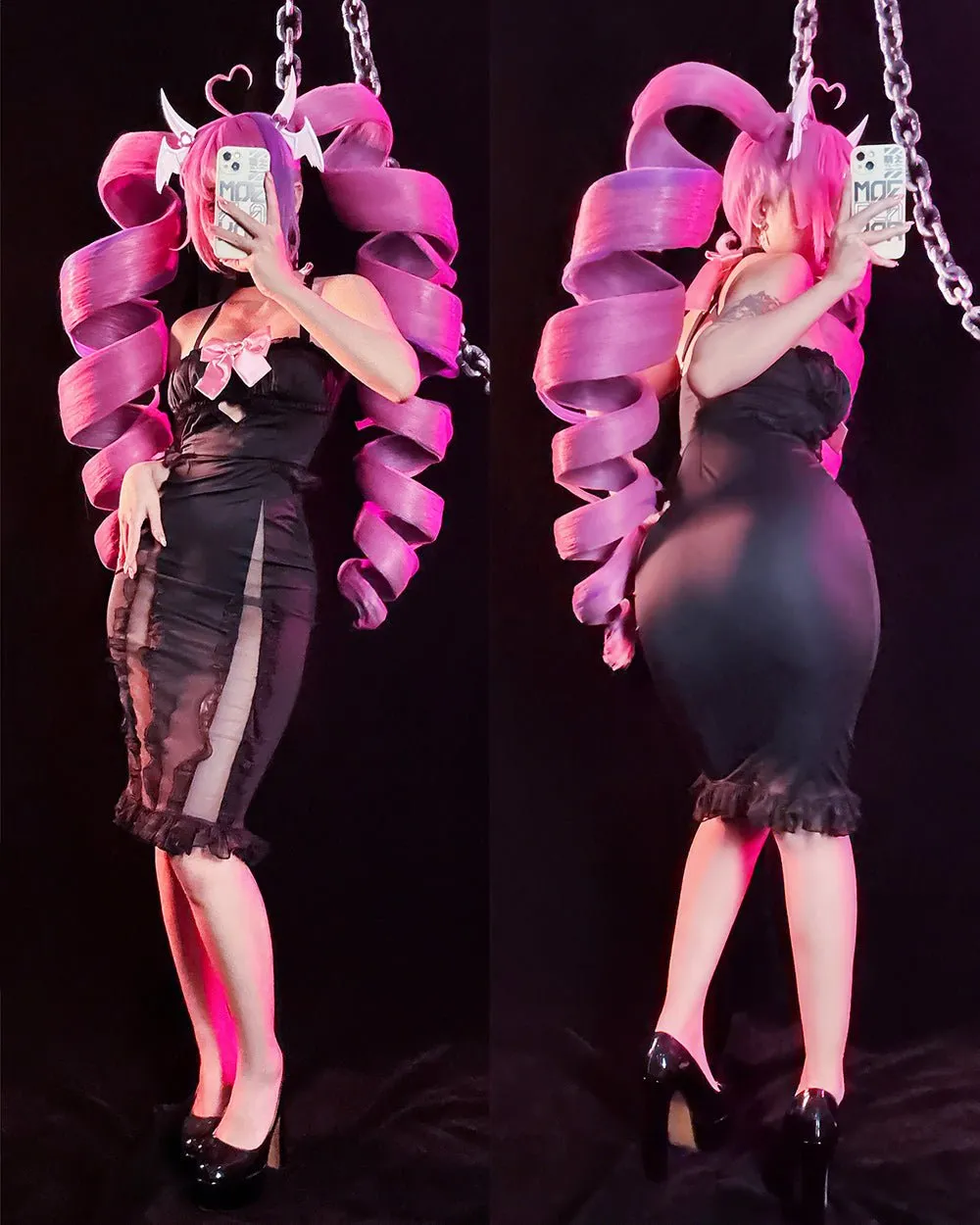 Shadow Mistress Dress - Ironmouse