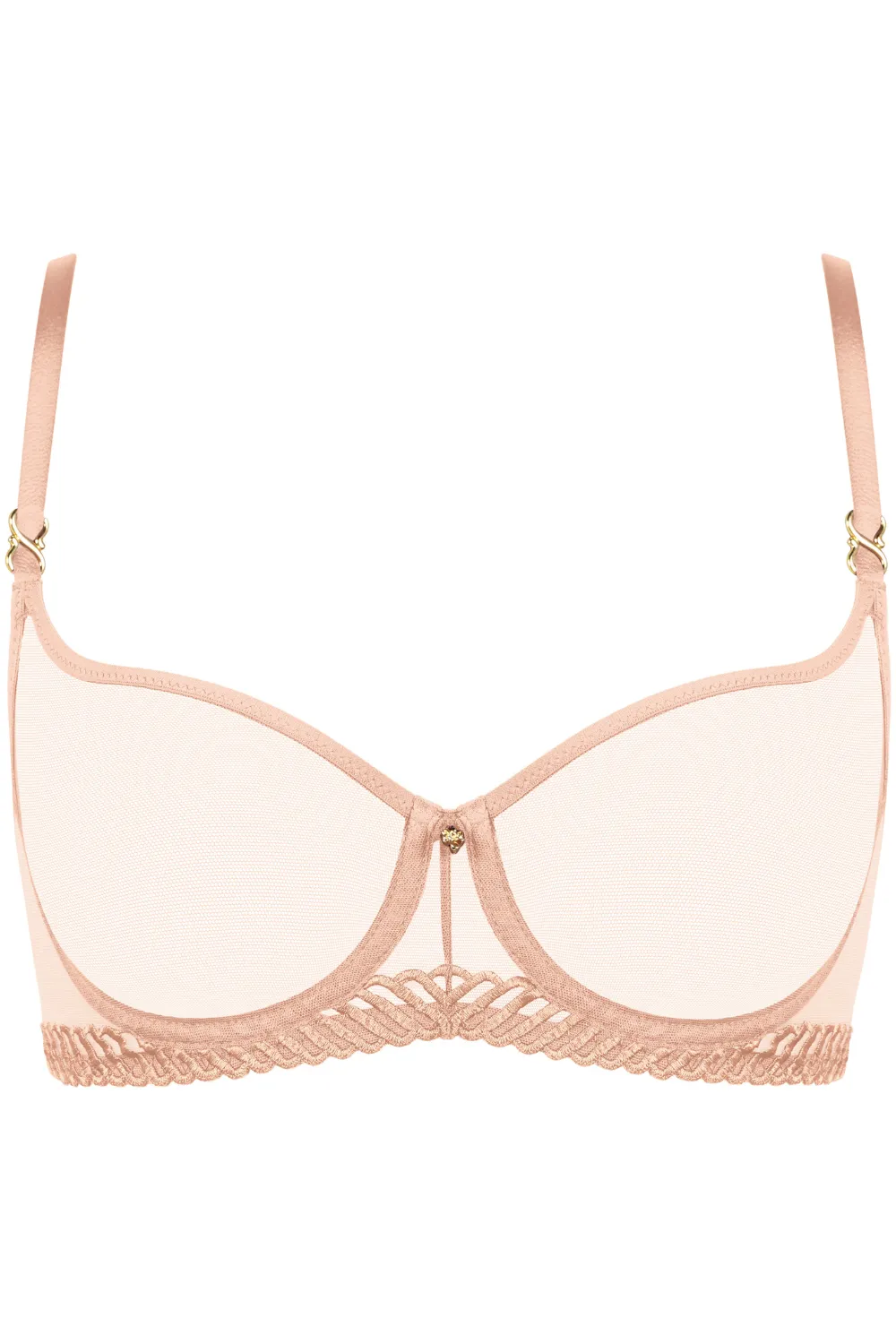 Sheer Emotion Half Cup Bra