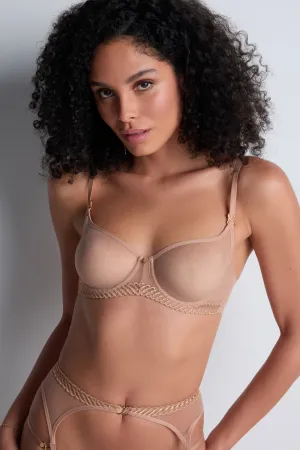 Sheer Emotion Half Cup Bra