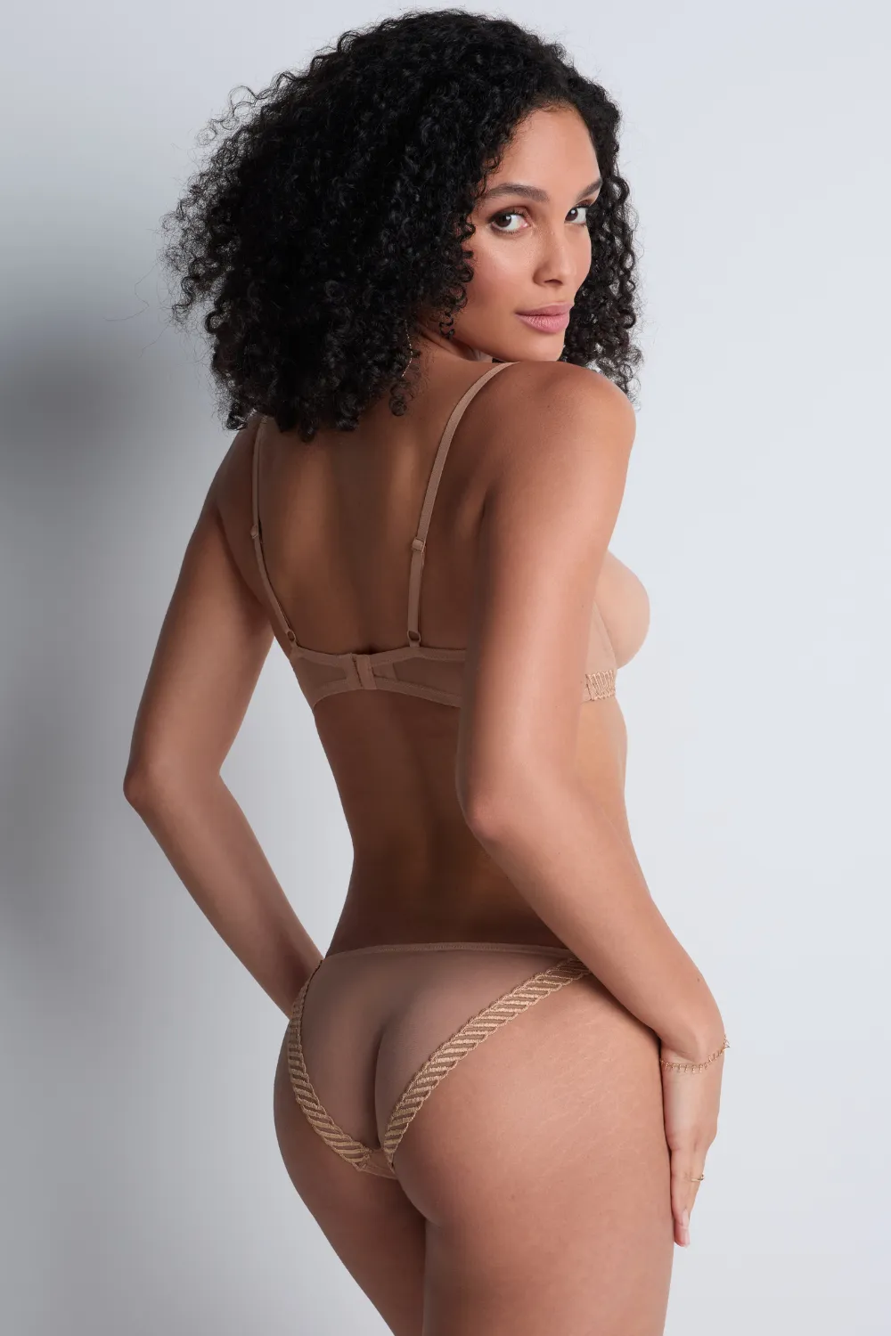 Sheer Emotion Half Cup Bra