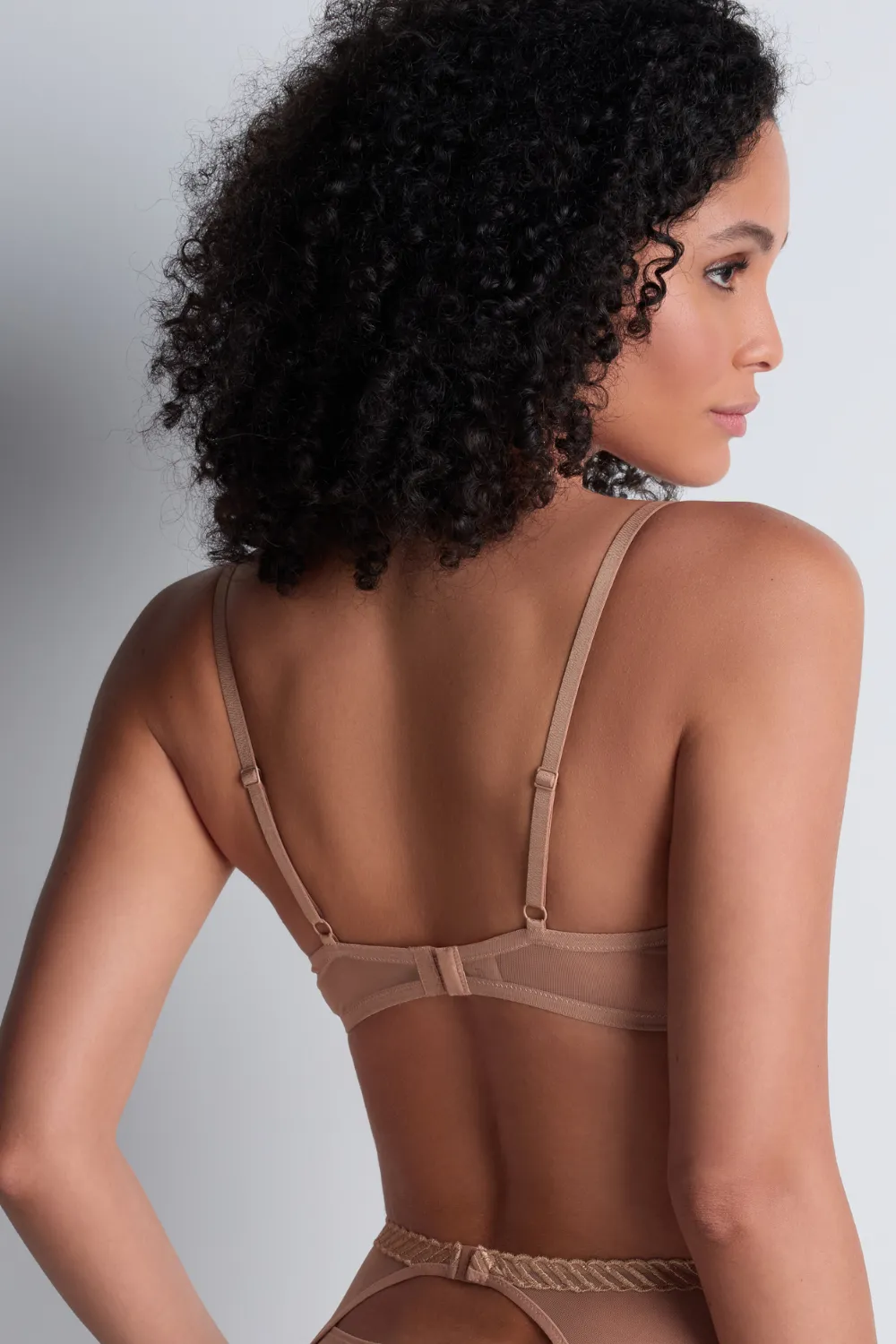 Sheer Emotion Half Cup Bra