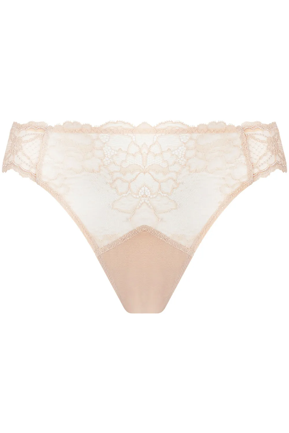 Sublime En Dentelle Italian Brief in Nude