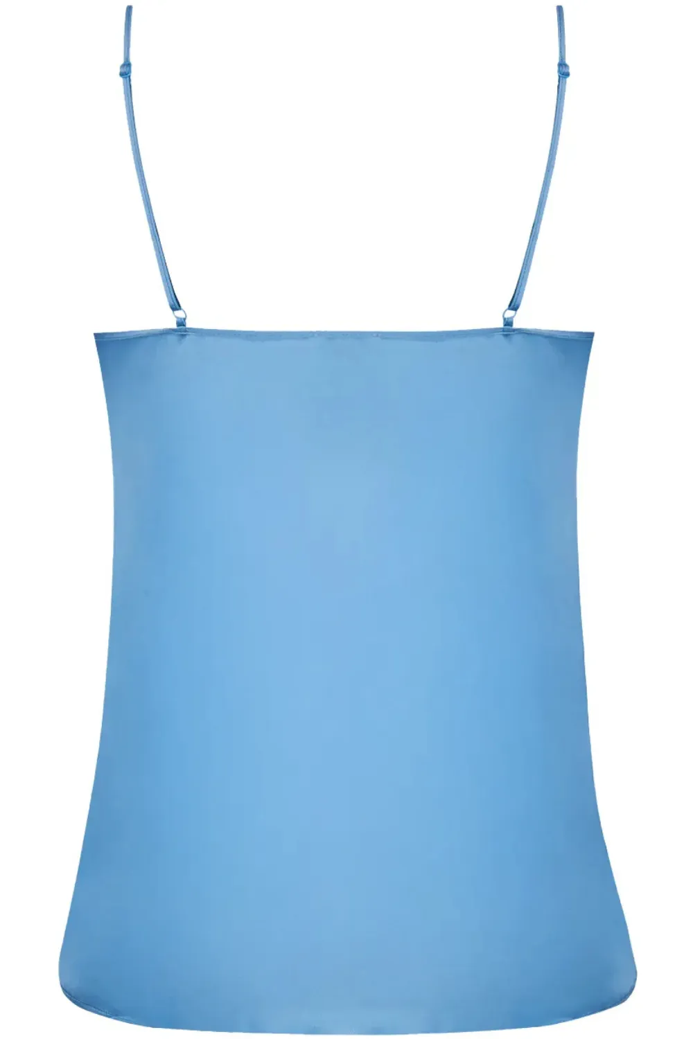 Sublime En Dentelle Silk Camisole in Blue