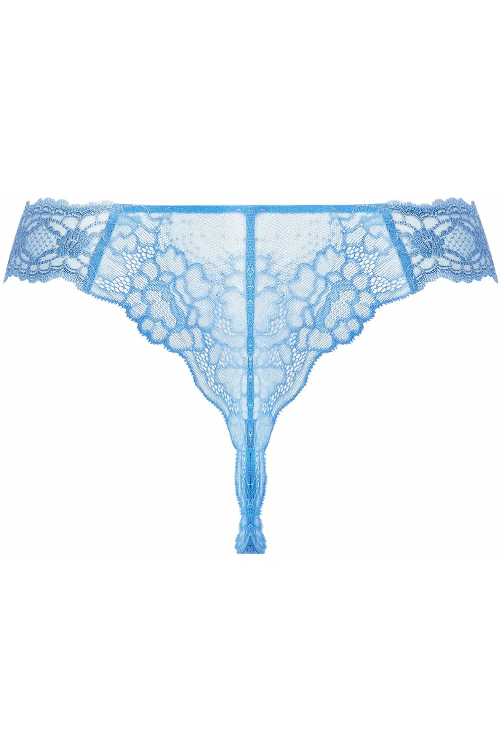 Sublime En Dentelle Thong in Blue
