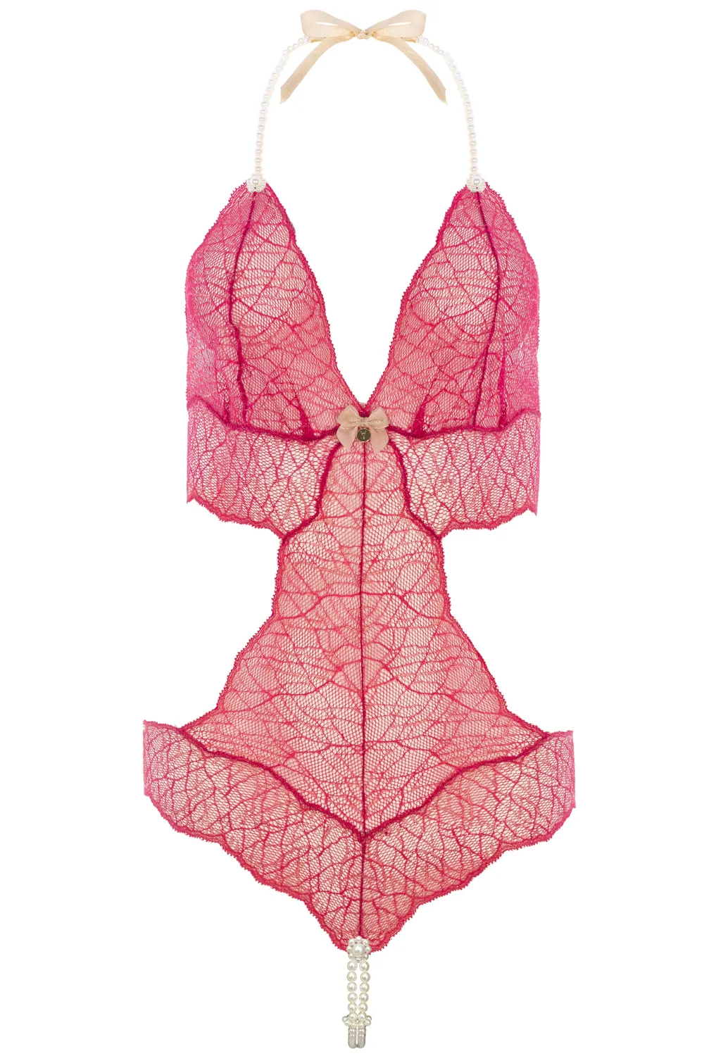 Sydney Daisy Double Pearl Body Red