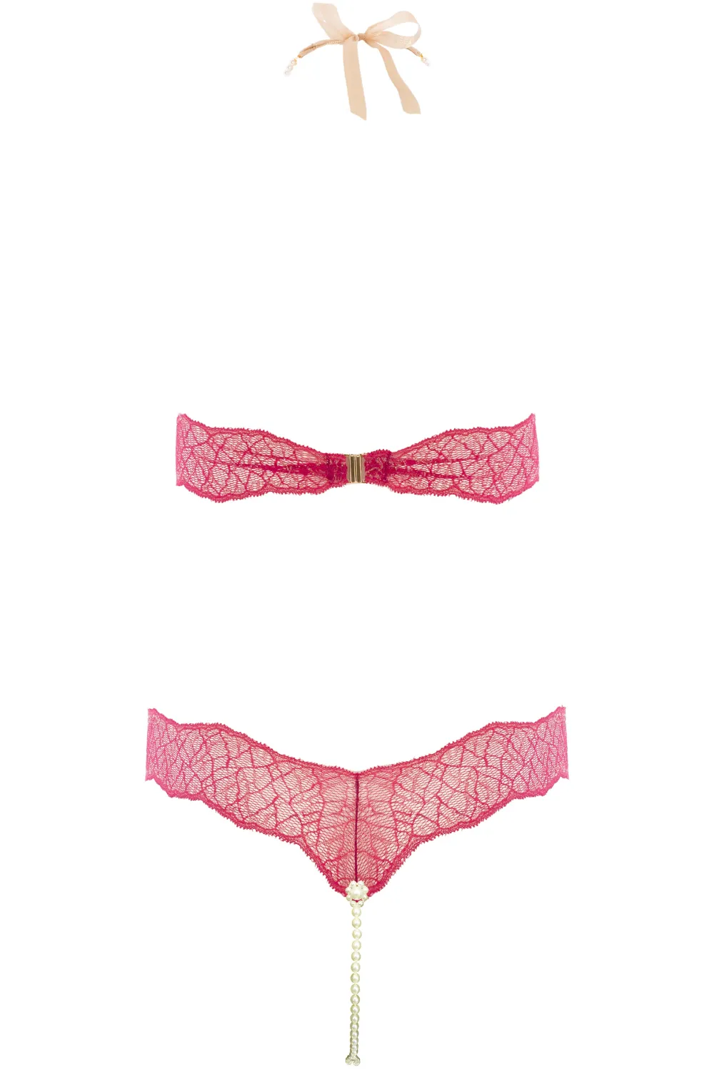 Sydney Daisy Double Pearl Body Red