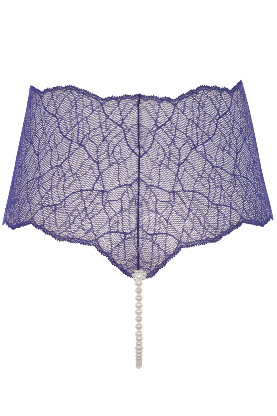 Sydney Daisy Pearl Panty in Blue