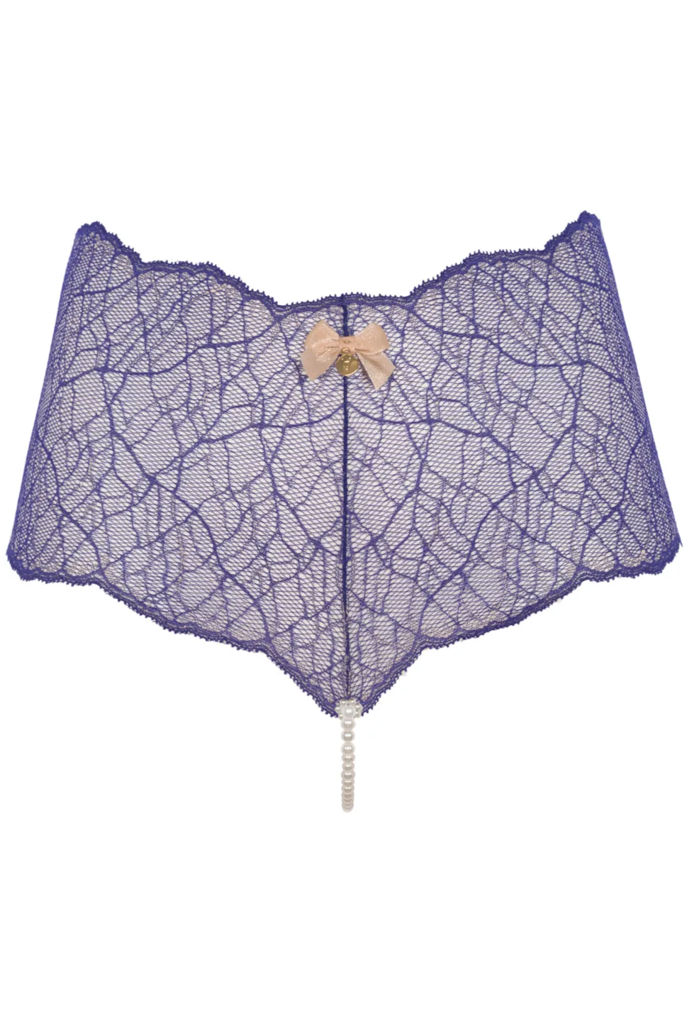 Sydney Daisy Pearl Panty in Blue