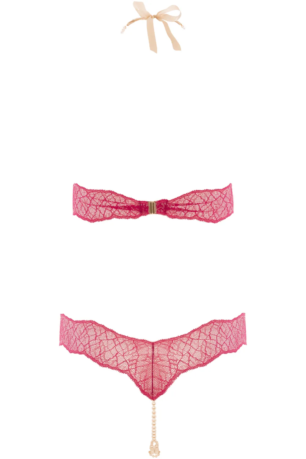 Sydney Double Pearl Body Red, Size XL