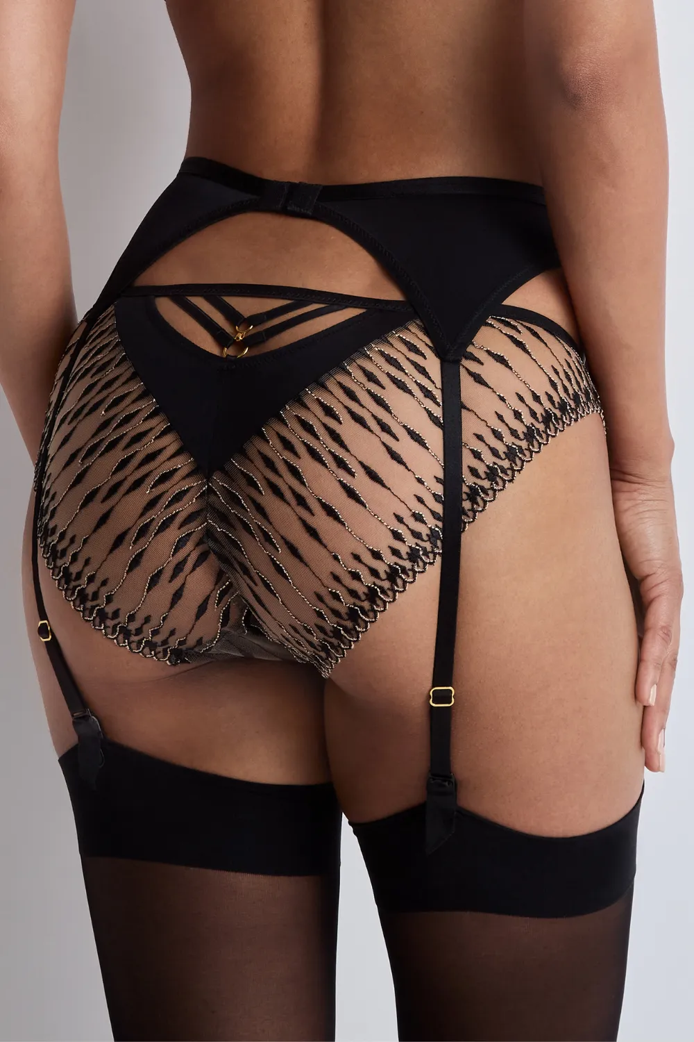 Voodoo Kiss Suspender Belt